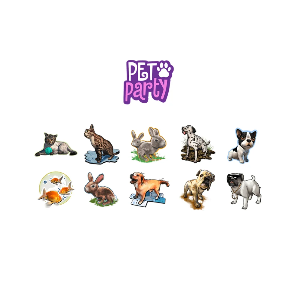 Holo Toyz - Pet Party Temporary Tattoos