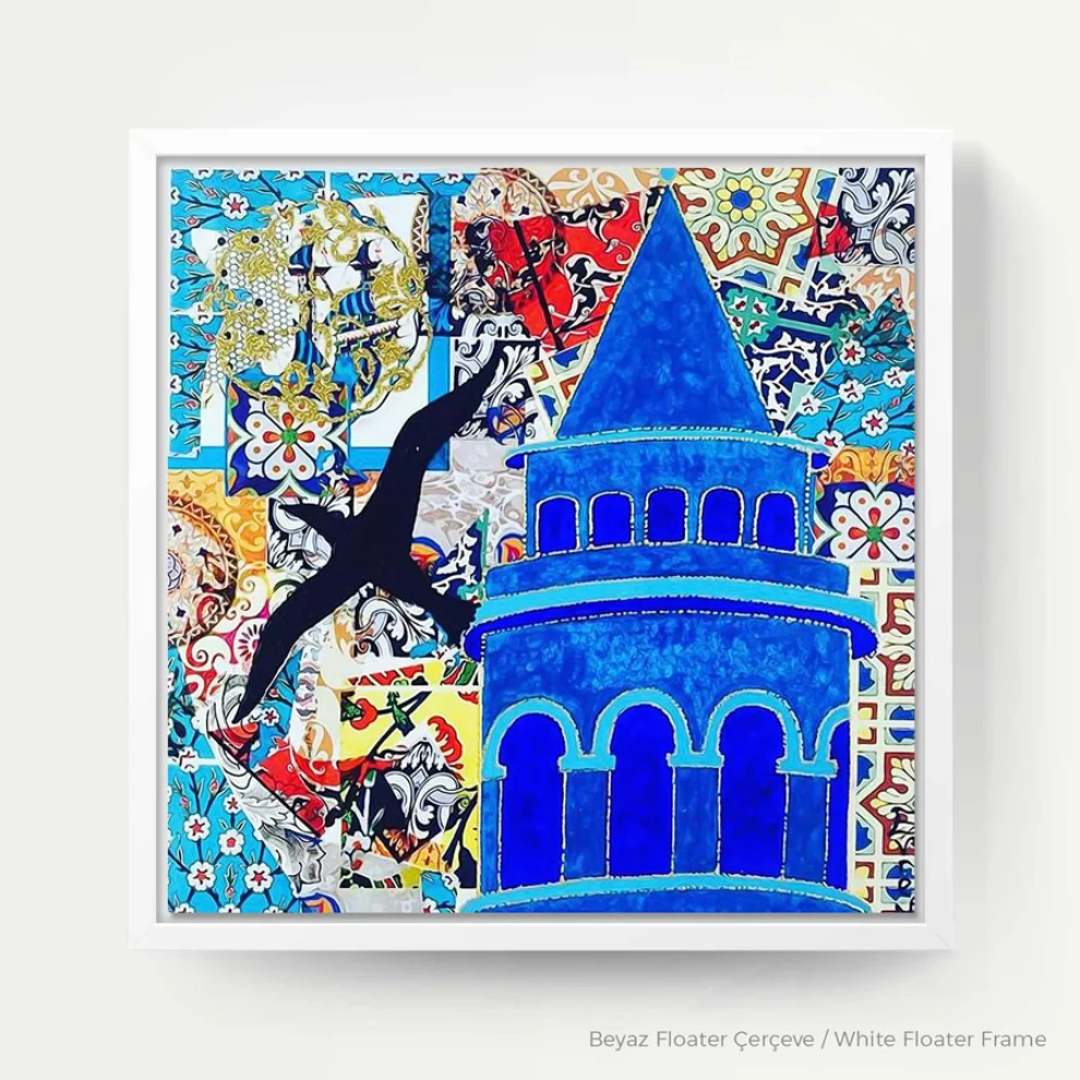 Lovinart - Galata By Evren Sezgin Print, Turkey