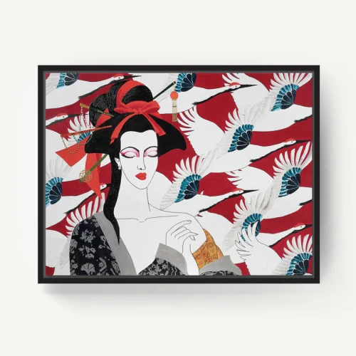 Lovinart - Geisha (harumi) By Evren Sezgin Print, Turkey