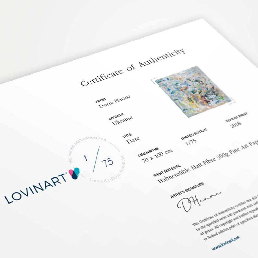 Lovinart - Balanced Energy By Jose Cacho Baskı, Portekiz