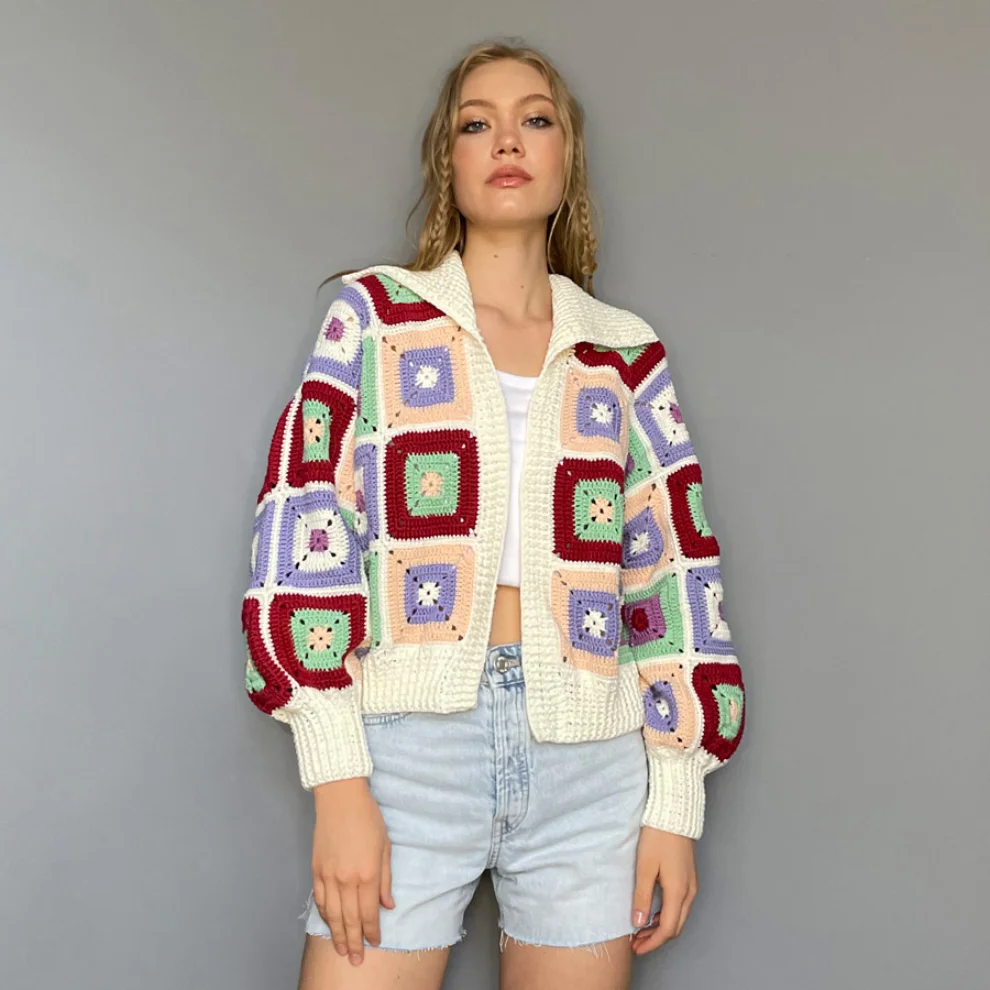 All We Knit - Klimt Bomber VII - I