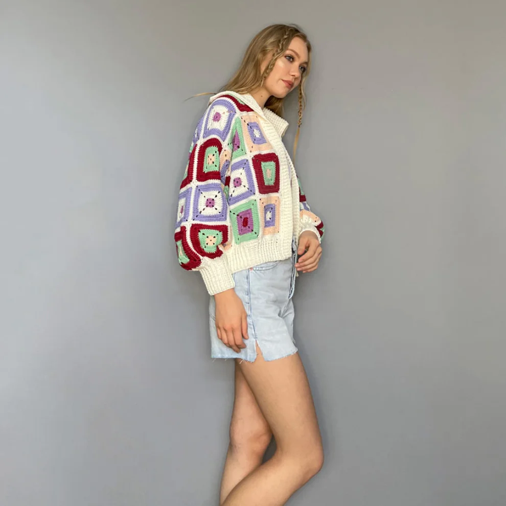 All We Knit - Klimt Bomber VII - I