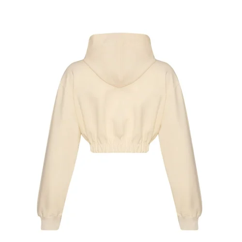 CHMLNS - Ecru Crop Sweatshirt