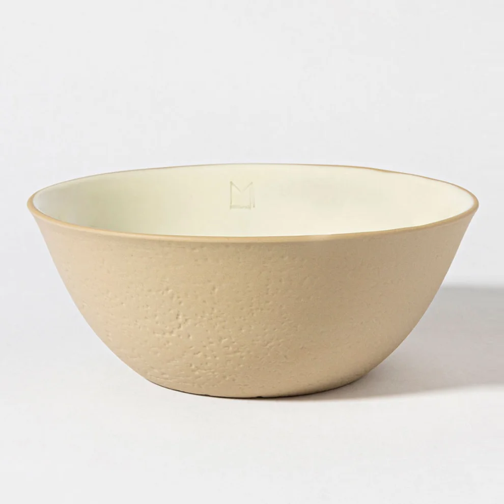 Masuma Ceramics - Cream Çorba Kasesi