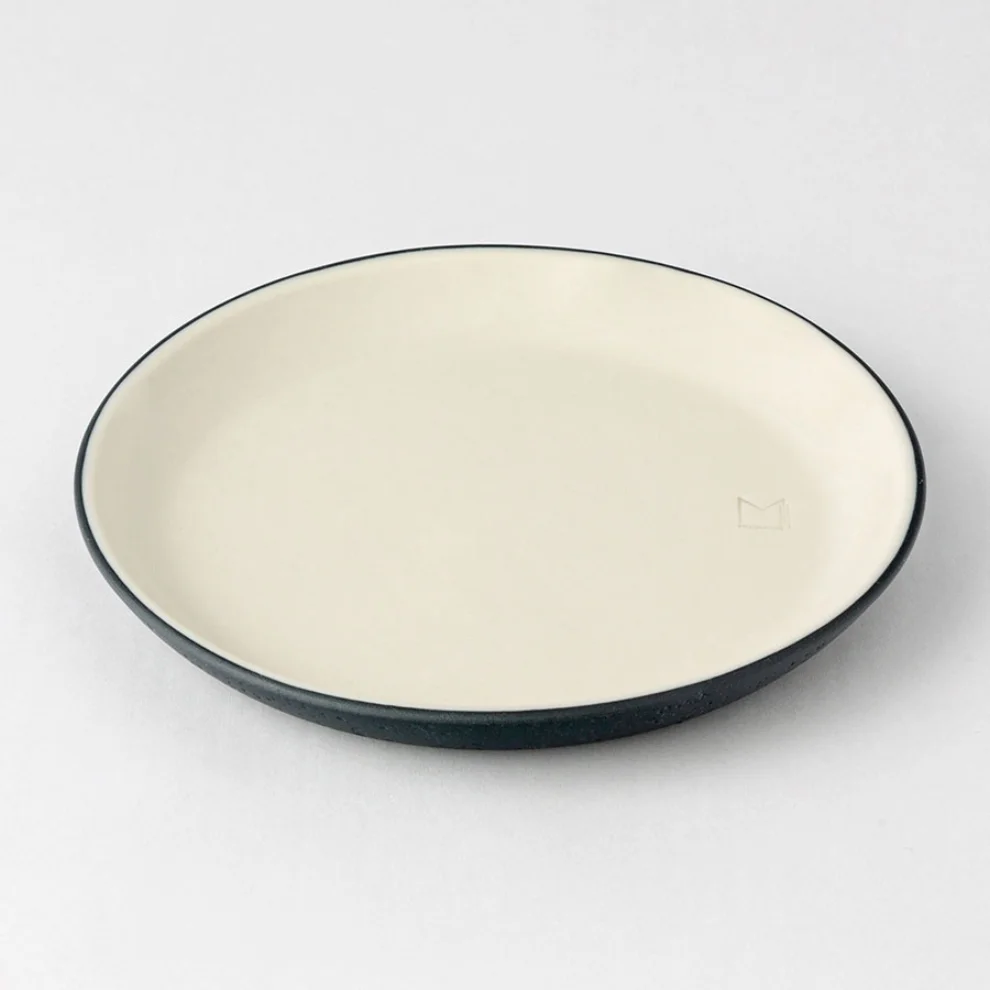Masuma Ceramics - Dark Small Size Dessert Plate 