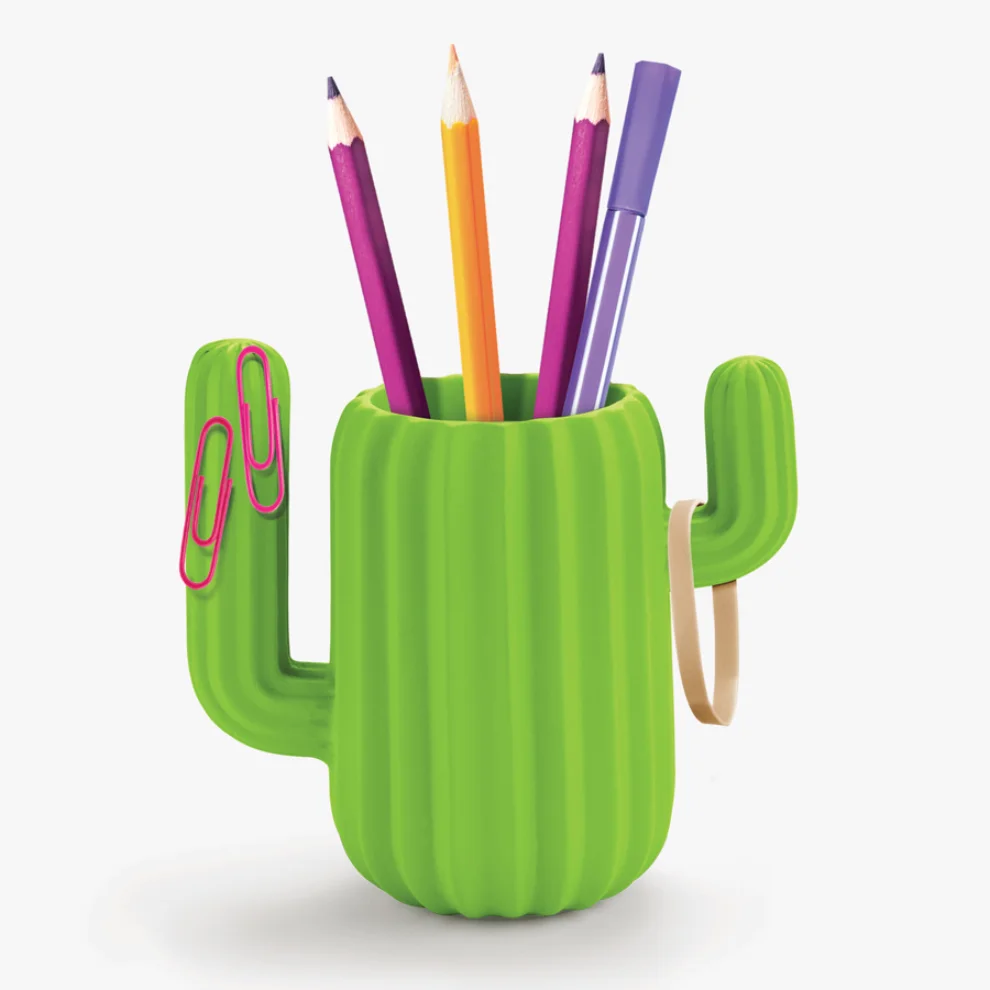 Mustard - Cactus Desktop Organizer