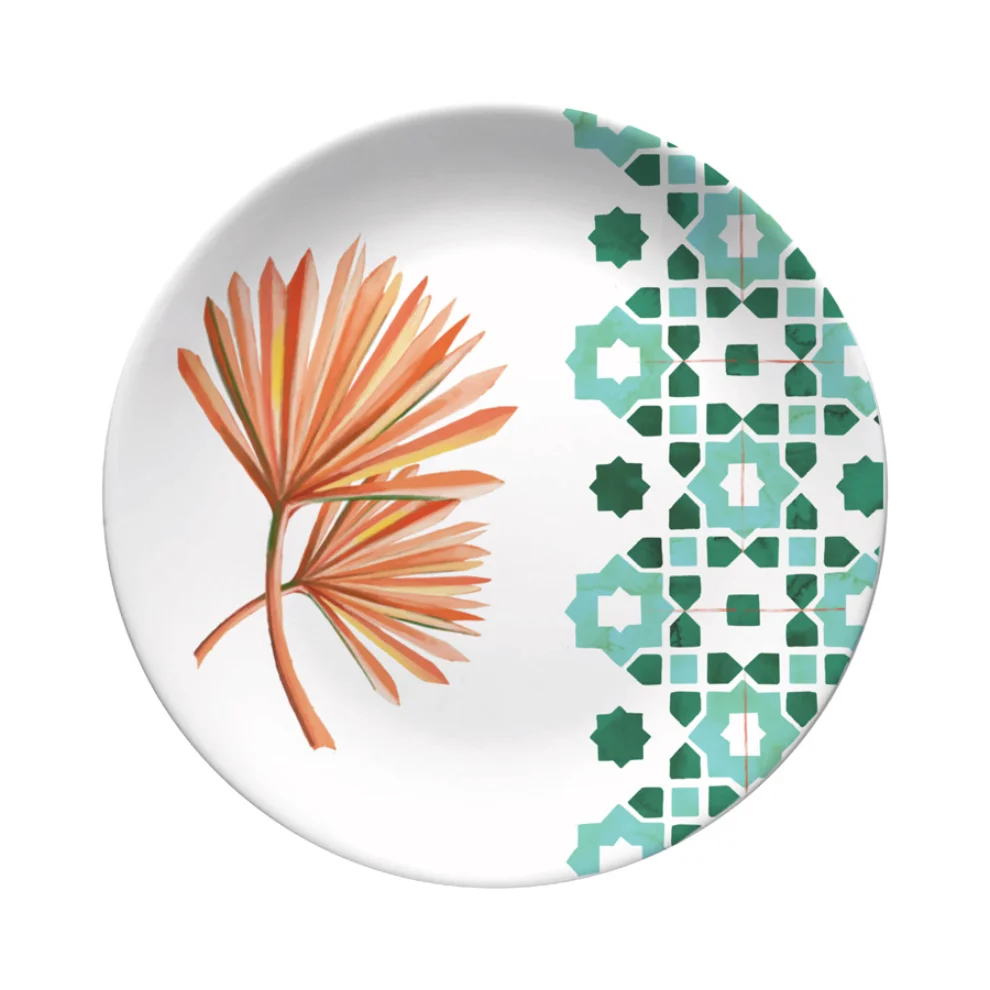 Fern&Co. - Casablanca Port Collection  Small Plate Set of 4