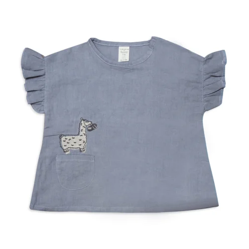 Auntie Me - Baby Porpoise Lama Top