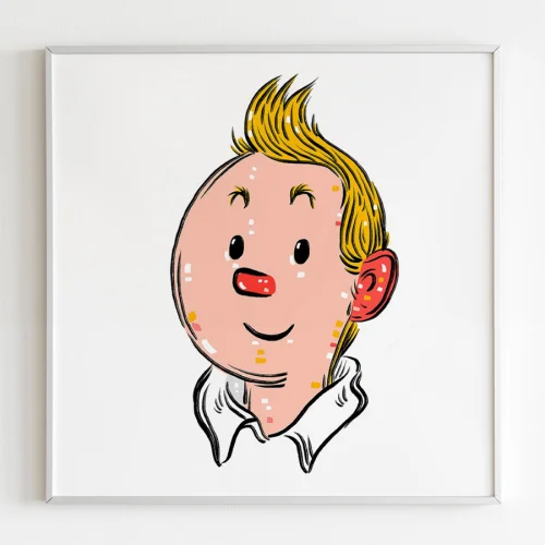 Haus+ - Tintin - Canvas