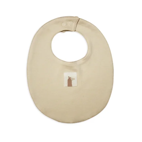 Auntie Me - Baby Porcini Daily Joy Headband Semolina Bib