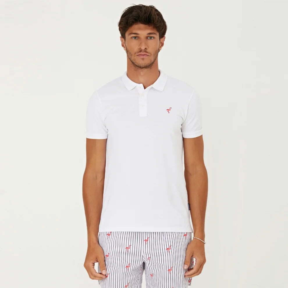 Hawksbill - Flamigo - Polo Tişört