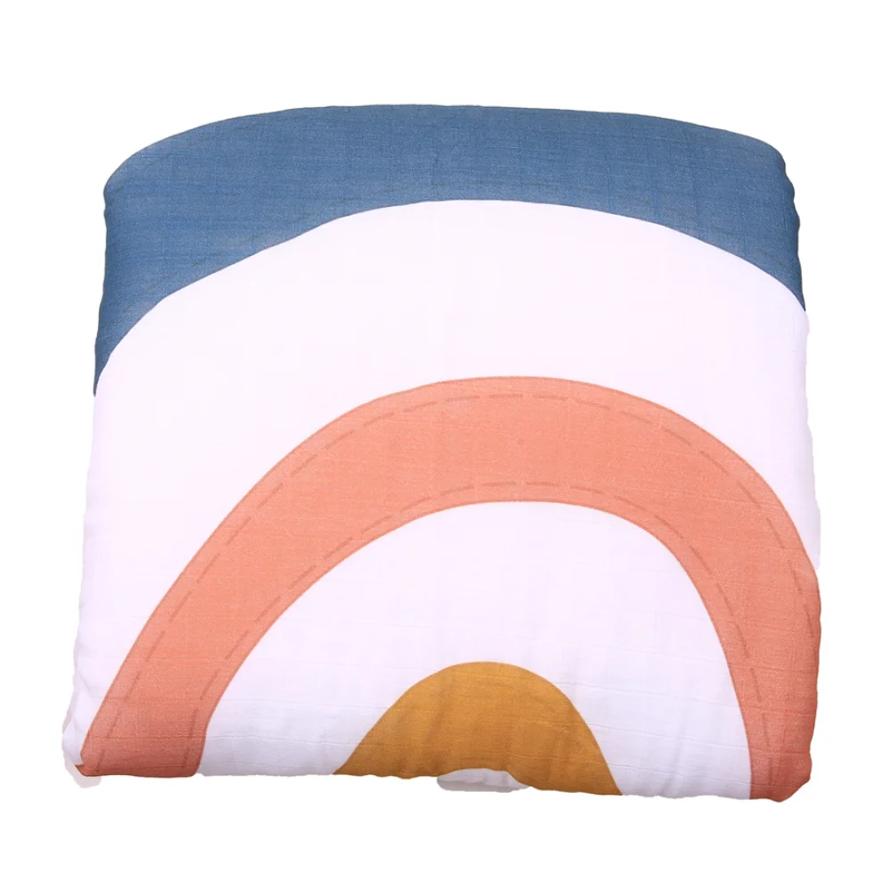 Miespiga - Rainbow Double Sided Fiber Baby Play Mat