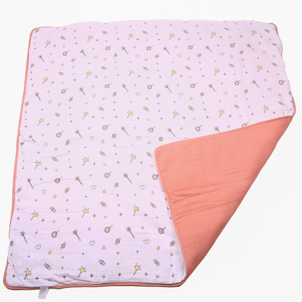 Miespiga - Unicorn Double Sided Fiber Baby Play Mat