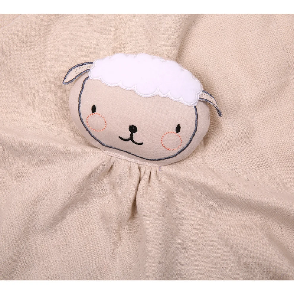 Miespiga - Lamb Sleeping Companion + Muslin Set