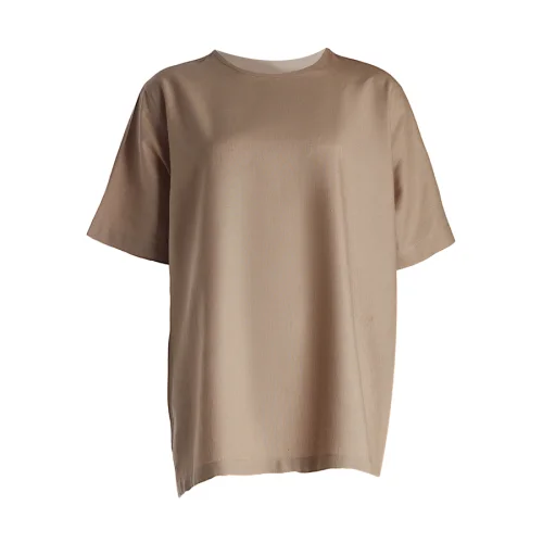 Equpe Studio - Loose Fit Linen T-Shirt
