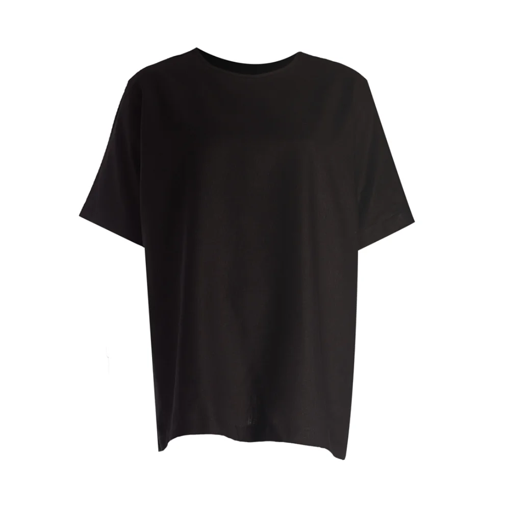 Equpe Studio - Loose Fit Linen T-Shirt