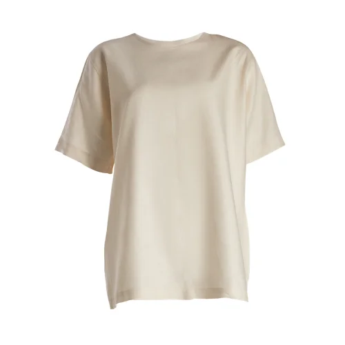 Equpe Studio - Loose Fit Linen T-Shirt