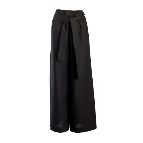 Equpe Studio - Linen Wide Leg Trousers