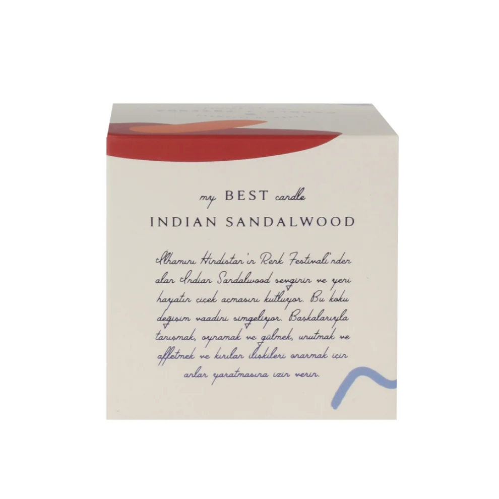 Candle and Friends - No.7 Indian Sandalwood Small Glass Candle