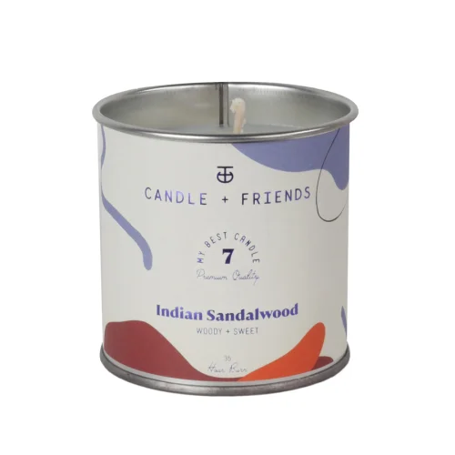 Candle and Friends - No.7 Indian Sandalwood Teneke Mum
