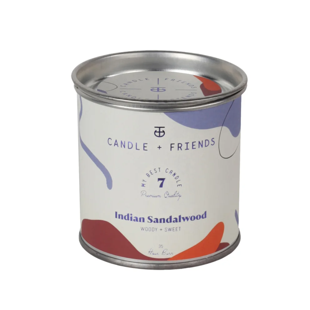 Candle and Friends - No.7 Indian Sandalwood Teneke Mum