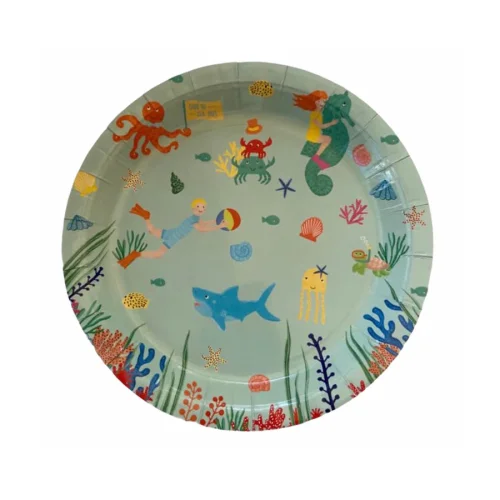 BalinMandalin - Under the Sea Plate, 8 in a Package