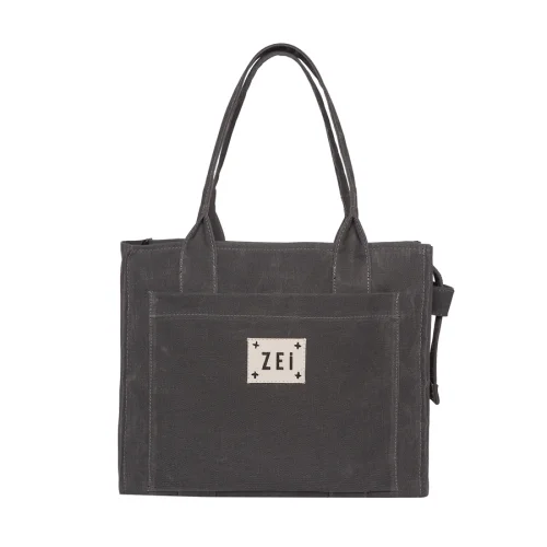 Zei - Waxed Large Canvas Tote