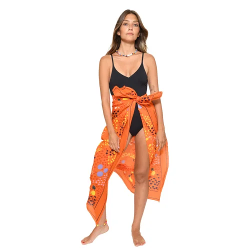 Color Manifesto - Tanned & Tipsy Sarong & Scarf