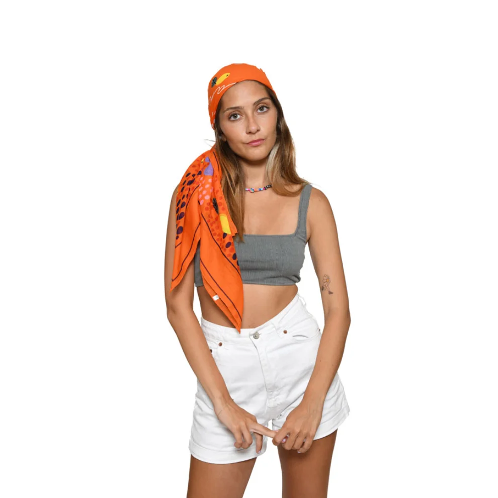 Color Manifesto - Tanned & Tipsy Sarong & Scarf