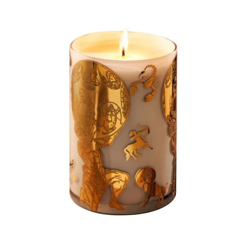 Leone di Fiume - Atlante Bianca Hand Made Glass Candle