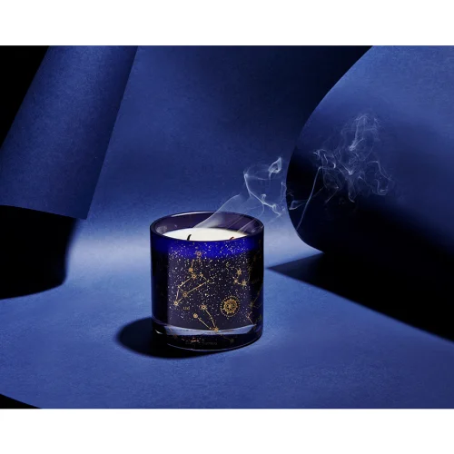 Leone di Fiume - Zodiaco Hand Made Glass Candle