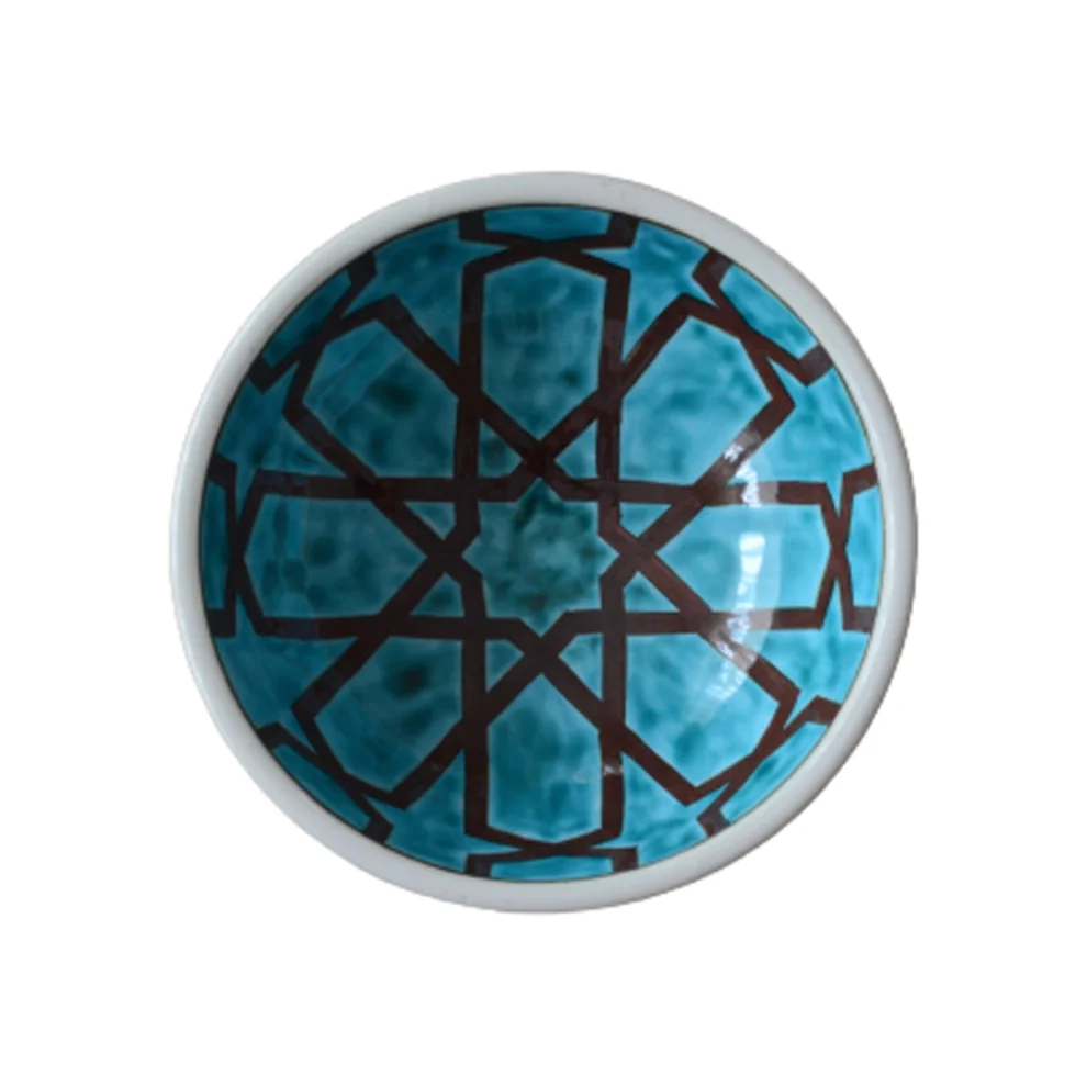 Maya Handcrafts - Geometric Pattern Bowl 