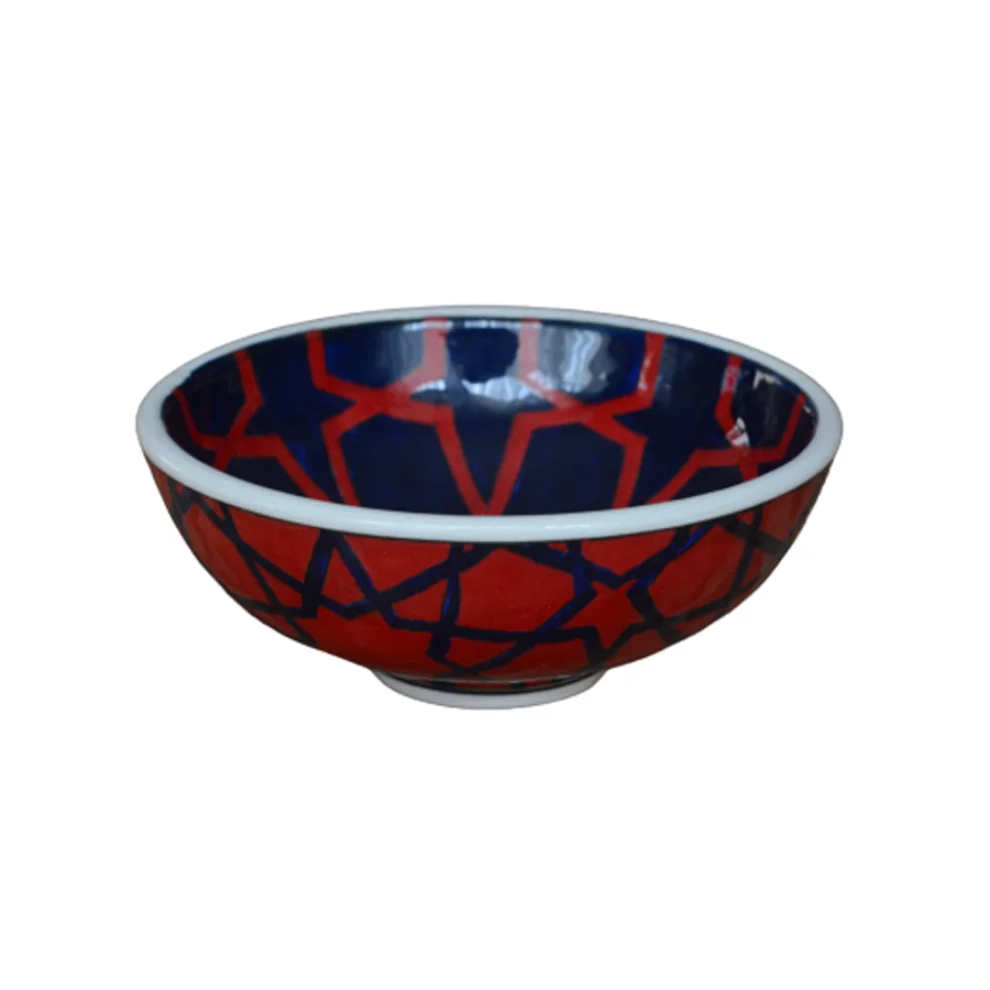 Maya Handcrafts - Geometric Pattern Bowl 