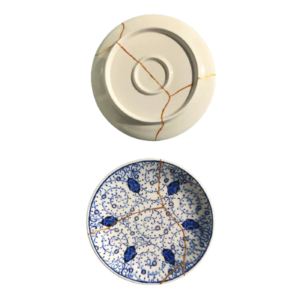 Maya Handcrafts - Halic Kintsugi Plate
