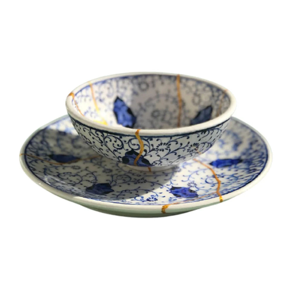 Maya Handcrafts - Halic Kintsugi Plate