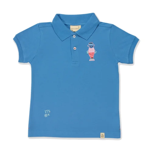 Beetle Beez - Cool Flipper | Short-Sleeve Embroidered Polo T-Shirt