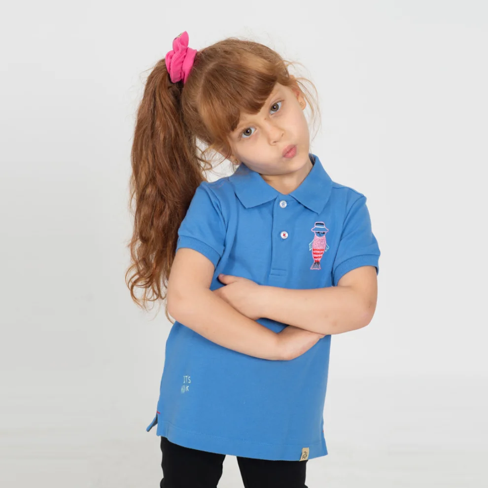 Beetle Beez - Cool Flipper | Short-Sleeve Embroidered Polo T-Shirt