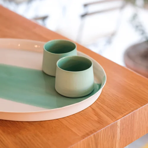 Houb Atelier - Bluemint Mini Espresso Bardak