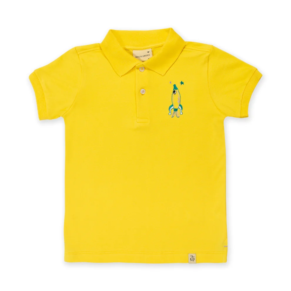 Beetle Beez - Rocket Fish Short-Sleeve embroidered Polo T-Shirt