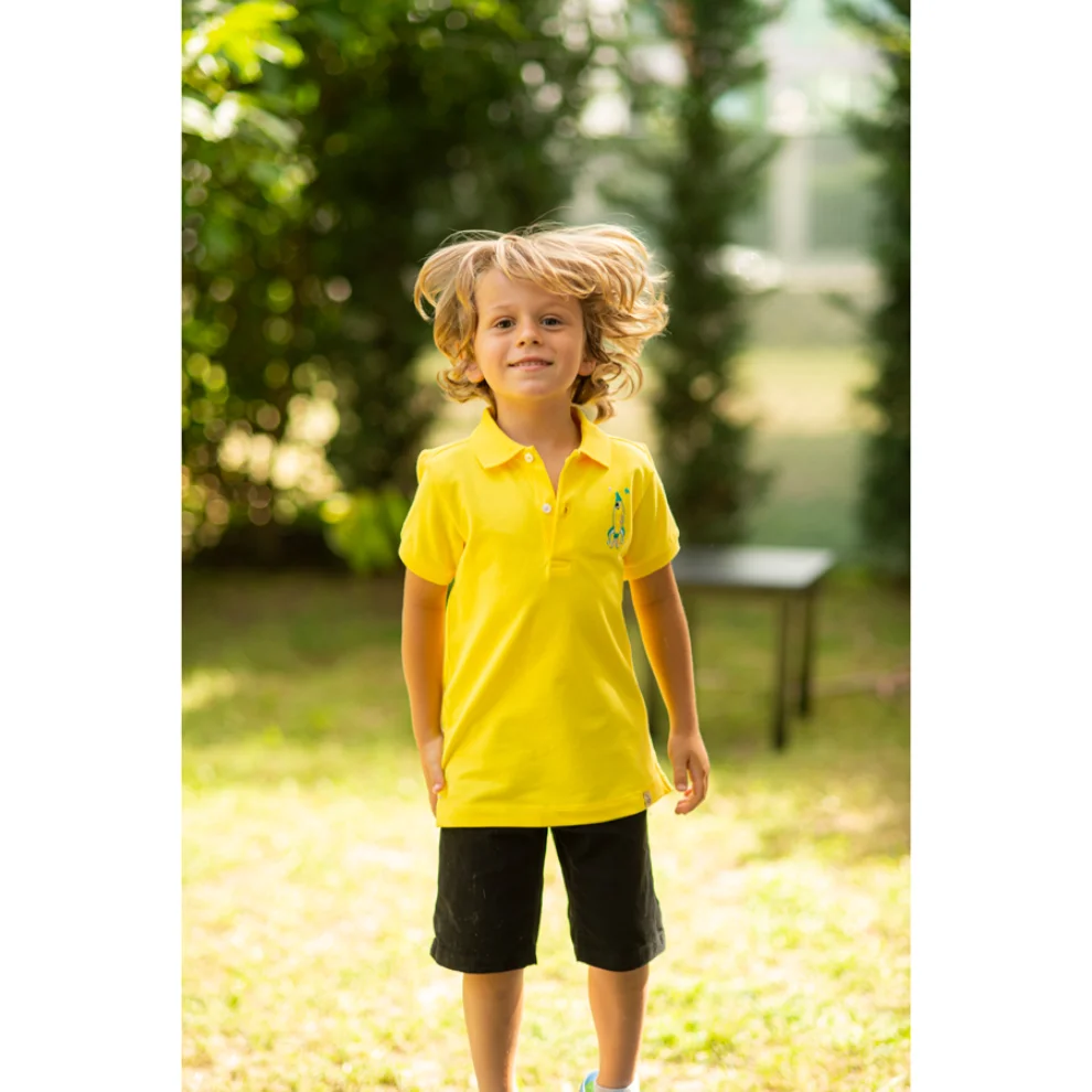 Beetle Beez - Rocket Fish Short-Sleeve embroidered Polo T-Shirt