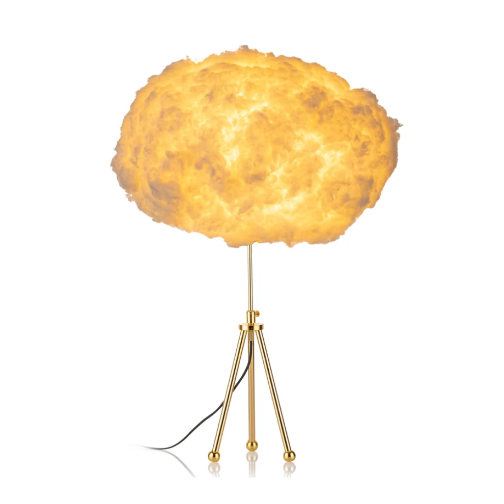 Bouffee Cloud - Cloud Lampshade with Tripod Footed