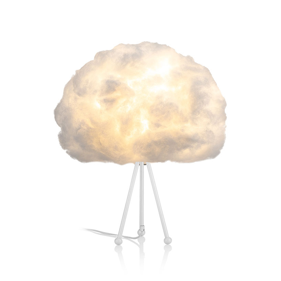 Cloud Lampshade with Tripod Footed