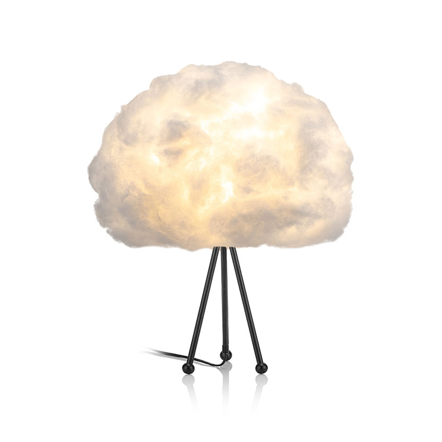 Cloud Lampshade with Tripod Footed