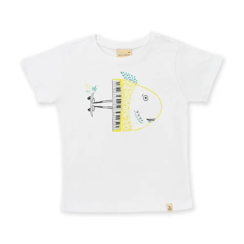 Beetle Beez - Scateboarder Fish | Organic Cotton T-shirt