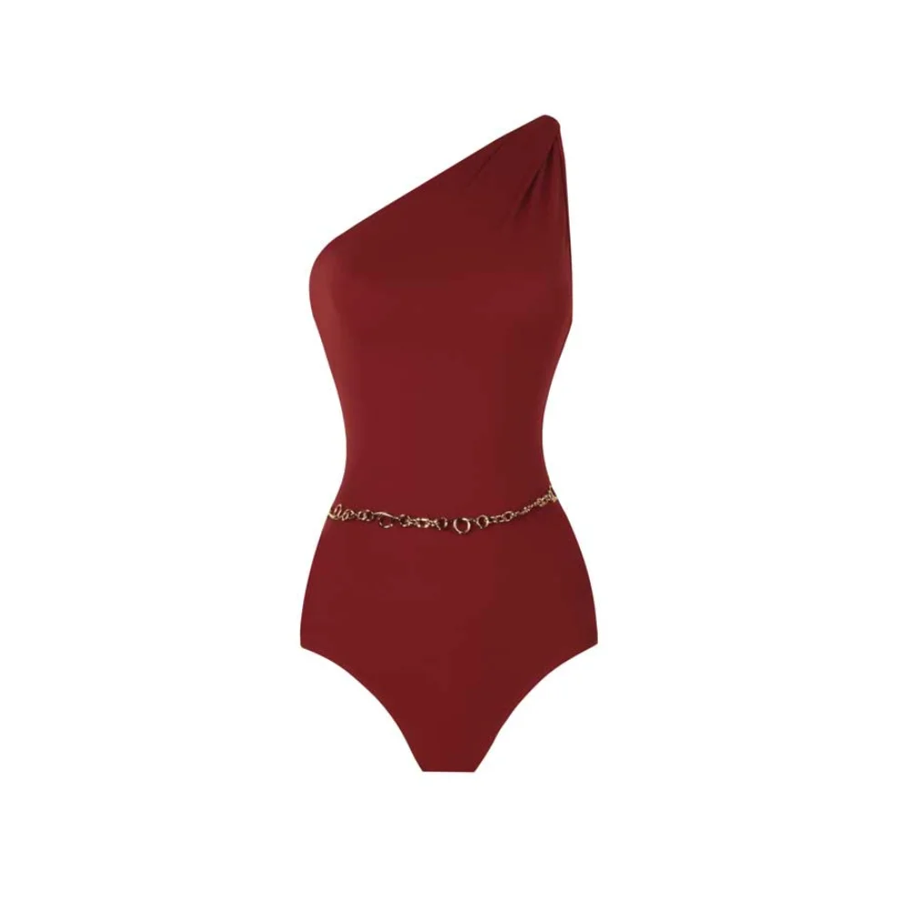 Anais & Margaux -  Odette Swimsuit With Chain