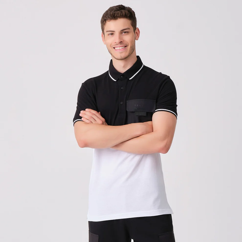 Tbasic - Segmented Polo Shirt