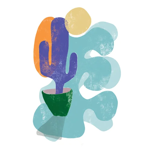 Paper & Krafts - Cactus Baskı