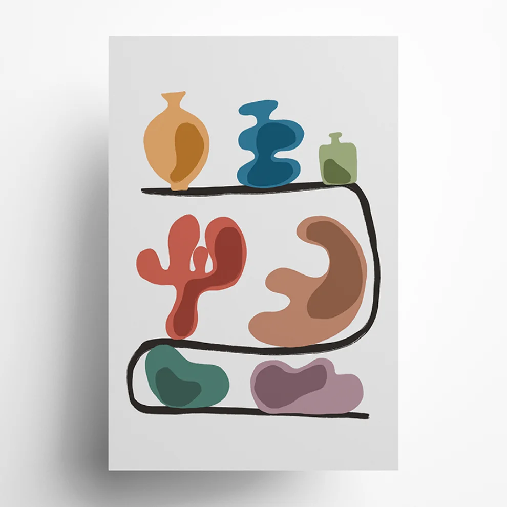 Paper & Krafts - Vases Print
