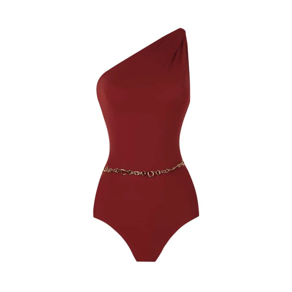 Anais & Margaux -  Odette Swimsuit With Chain