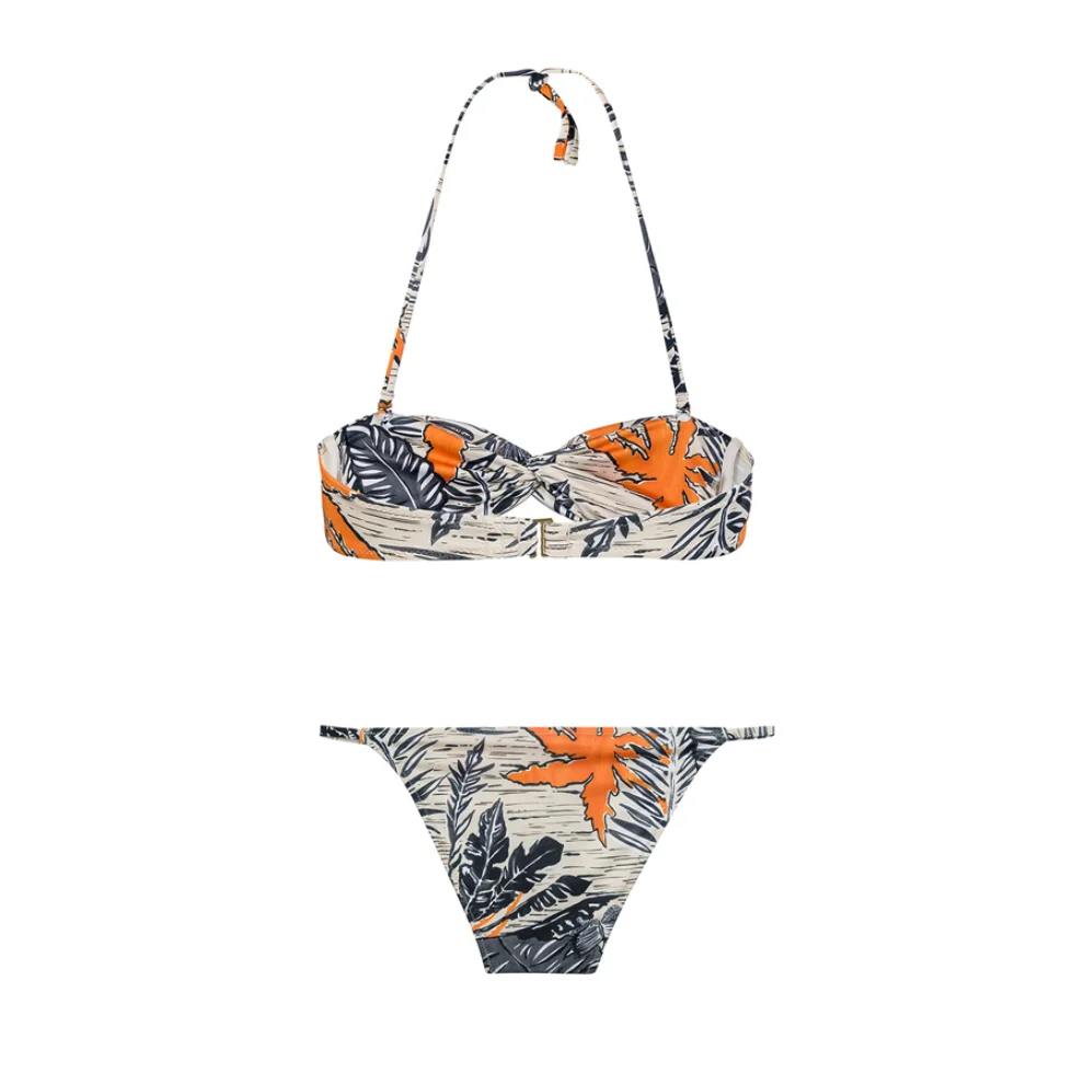 Heliophilia - Twist Bikini Üstü-Palm Beach